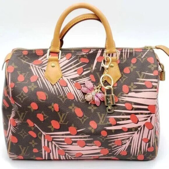 100% Auth Louis Vuitton Lock & Key with unbranded Bagcharm, Keycharm, Keychain - Picture 9 of 9